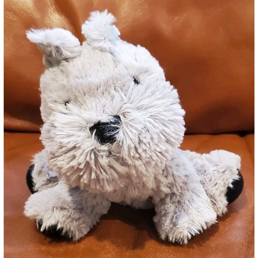 6.5 Inch Gray Terrier Schnauzer Puppy Dog 2012 State Farm Advertising Plush